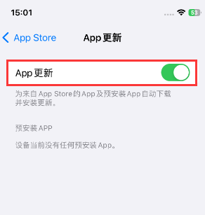 建阳苹果15维修中心如何让iPhone15APP自动更新